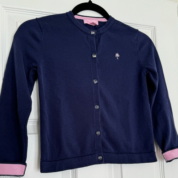 Lilly Pulitzer Girls Cardigan Sweater - Picture 4 of 7